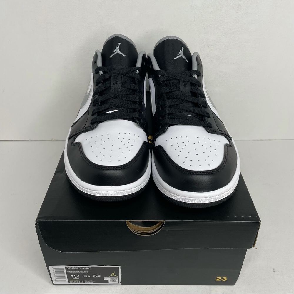 Nike Air Jordan 1 Retro Low “Medium Grey/Shadow” NEW 2021 - Picture 2 of 4